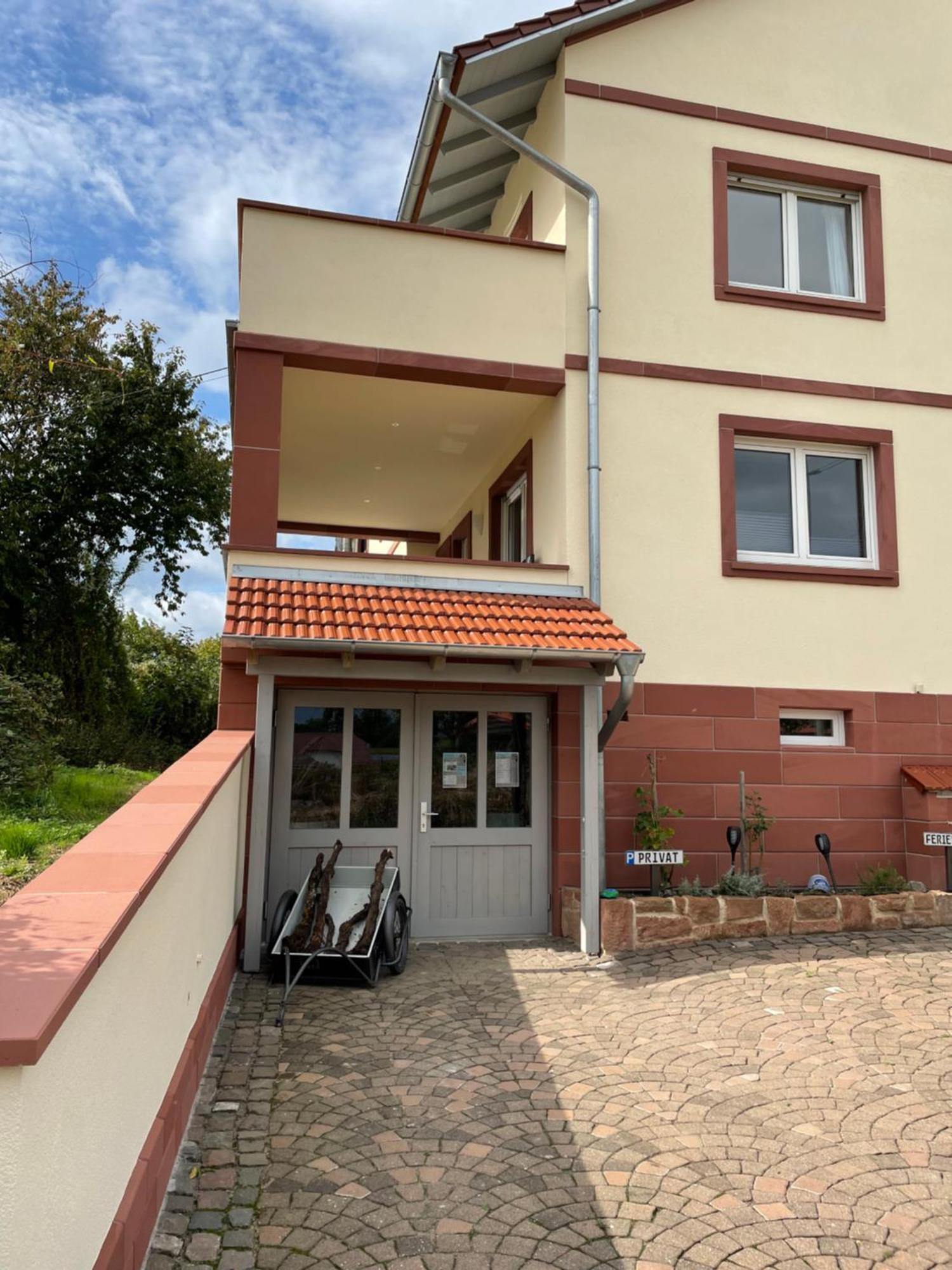 Haus Rebenblick Apartment Dierbach ภายนอก รูปภาพ